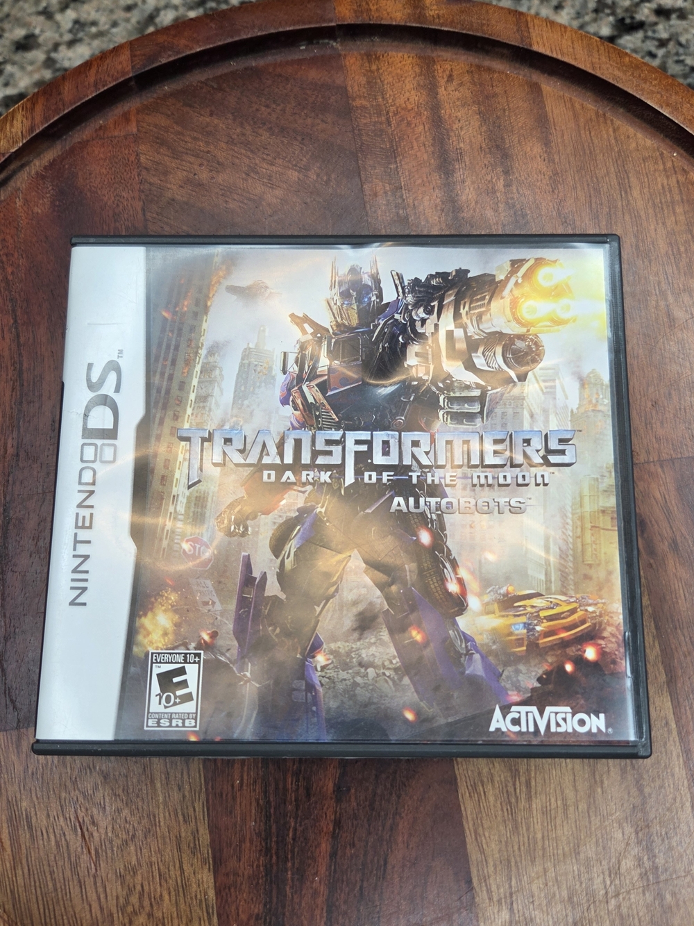 Nintendo Transformers: Dark of the Moon DS Game - Black